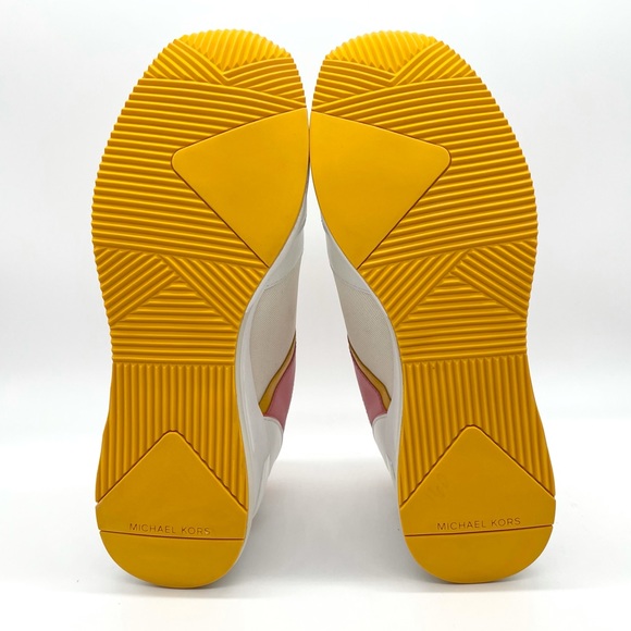 Michael Kors MK Georgie Wedge Platfrom Trainers - Picture 11 of 12